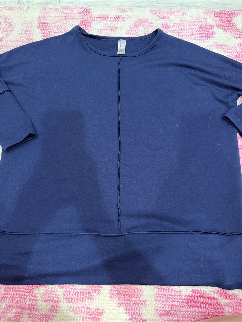 Women’s spanx dolman top in navy size Xs